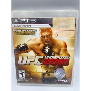UFC Undisputed 2010 PlayStation 3 PS3 Wrestling MMA Very Good Condition Complete